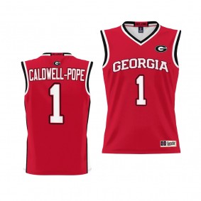 Youth Georgia Bulldogs Kentavious Caldwell-Pope Jersey Red College Basketball #1 Pick-A-Player Uniform